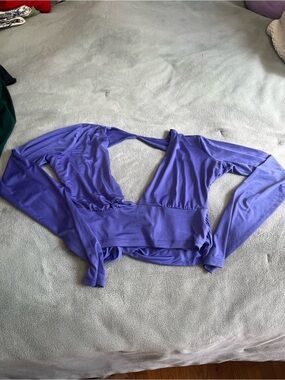 Urban Outfitters Purple Going Out Top Purple Size Small